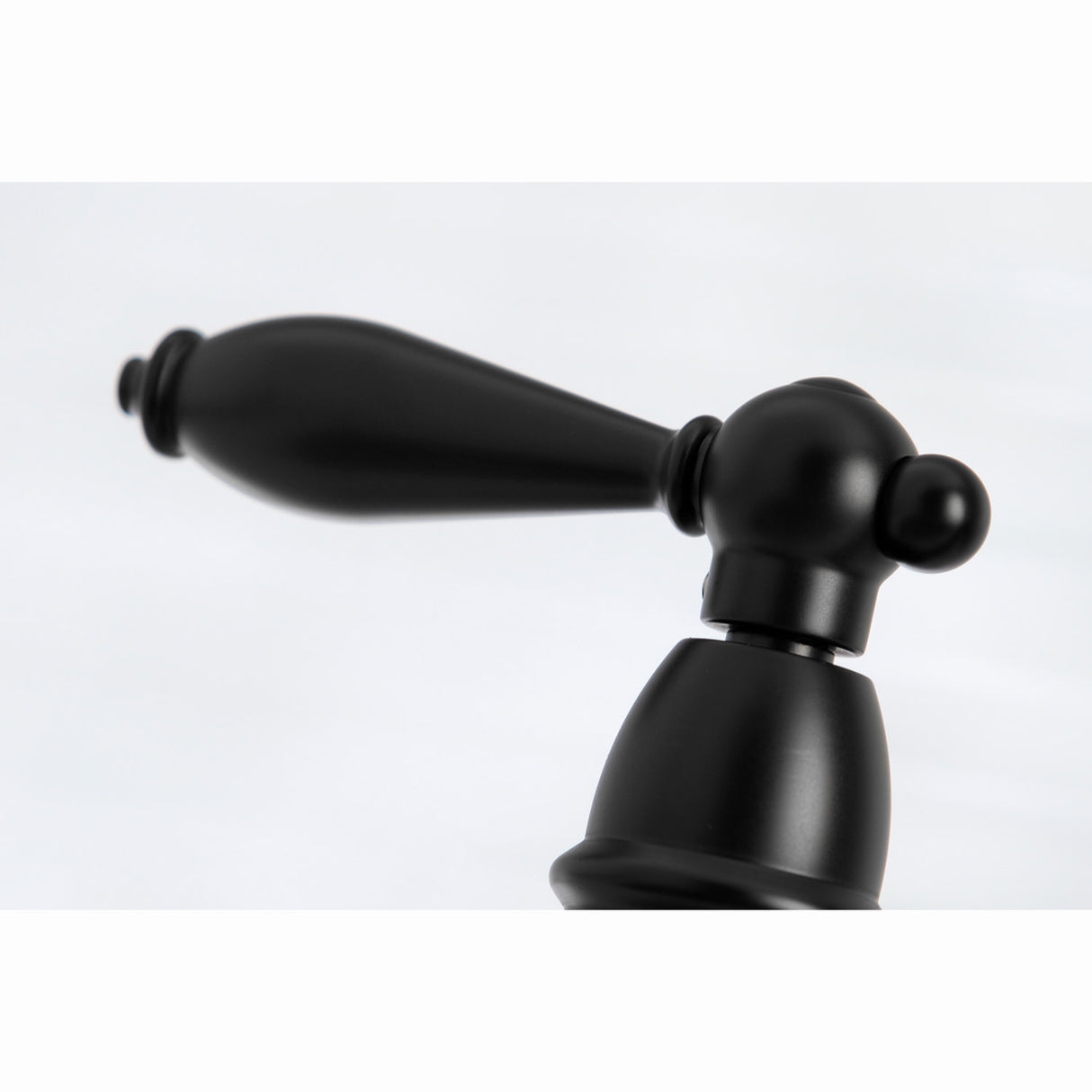Kingston Brass KS3270ALBS Kitchen Faucet with Side Sprayer, Matte Black