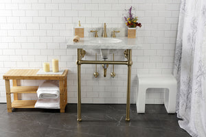 Fauceture FSC1973ACL American Classic Widespread Bathroom Faucet, Brushed Brass