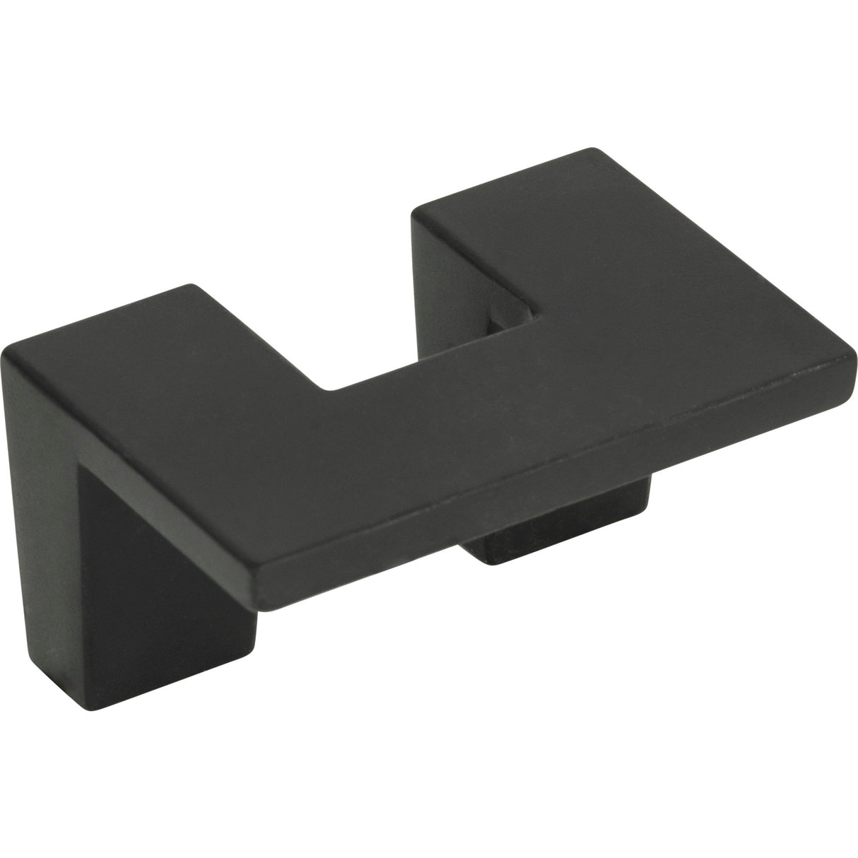 Atlas Homewares U Turn Knob 1 1/4 Inch (c-c) Matte Black