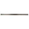 ALFI brand 59" Stainless Steel Linear Shower Drain with Groove Lines