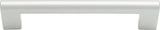Atlas Homewares Round Rail Pull 5 1/16 Inch (c-c) Matte Chrome