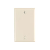 Leviton 1-Gang Blank Wall Plate - Light Almond