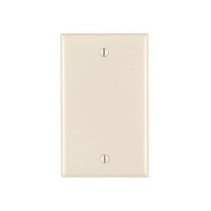 Leviton 1-Gang Blank Wall Plate - Light Almond