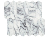Anatolia Tile 2X6 Lilac Volta Picket Honed Marble Mosaic 5001-0331-0 * 1 Sheet = .87 Sqft * Lilac Volta Picket 2x6 - premium natural stone mosaic tile from Anatolia Tile, available at PoshHaus showroom in Keene, NH