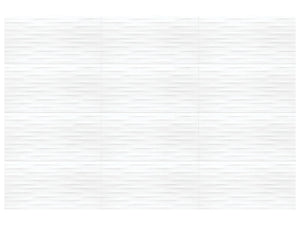 Anatolia Tile 12X24 Linea Modulation Sculpted White Glossy Wall Tile - 4000-0046-2 Linea Modulation 12x24 - premium natural stone mosaic tile from Anatolia Tile, available at PoshHaus showroom in Keene, NH