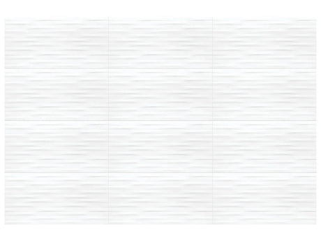 Anatolia Tile 12X24 Linea Modulation Sculpted White Glossy Wall Tile - 4000-0046-2 Linea Modulation 12x24 - premium natural stone mosaic tile from Anatolia Tile, available at PoshHaus showroom in Keene, NH