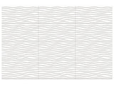 Anatolia 12X24 Linea Oblique Sculpted White Glossy Wall Tile 4000-0045-2 Linea Oblique 12x24 - premium natural stone mosaic tile from Anatolia Tile, available at PoshHaus showroom in Keene, NH