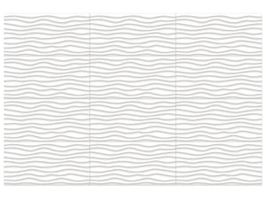 Anatolia 12X24 Linea Oblique Sculpted White Glossy Wall Tile 4000-0045-2 Linea Oblique 12x24 - premium natural stone mosaic tile from Anatolia Tile, available at PoshHaus showroom in Keene, NH