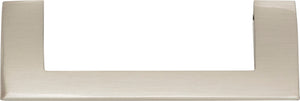 Atlas Homewares Angled Drop Pull 3 3/4 Inch (c-c) Brushed Nickel