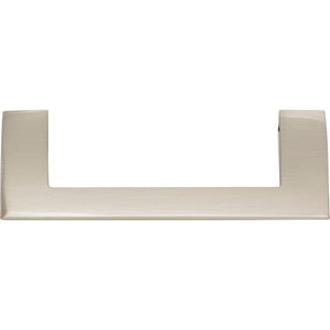 Atlas Homewares Angled Drop Pull 3 3/4 Inch (c-c) Brushed Nickel