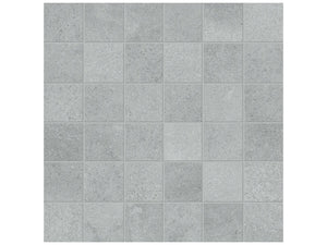 Anatolia Tile 2X2 Industria Lithium Matte 36 Piece Porcelain Mosaics. 1 Sheet = .96 Sq. Ft. 4501-0105-0 (63-593) Lithium 2x2 - premium natural stone mosaic tile from Anatolia Tile, available at PoshHaus showroom in Keene, NH