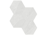 Anatolia Tile 6" Hex Nord Lithium 4501-0387-1 - 1 Sheet = .797 Sf" Lithium 6" Hexagon - premium natural stone mosaic tile from Anatolia Tile, available at PoshHaus showroom in Keene, NH