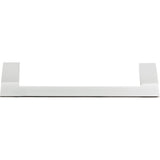 Atlas Homewares Angled Drop Pull 5 1/16 Inch (c-c) Polished Chrome