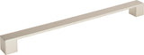 Atlas Homewares Wide Square Pull 11 5/16 Inch (c-c) Brushed Nickel