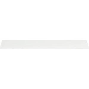 Atlas Homewares Tab Edge Pull 12 5/8 Inch (c-c) High White Gloss