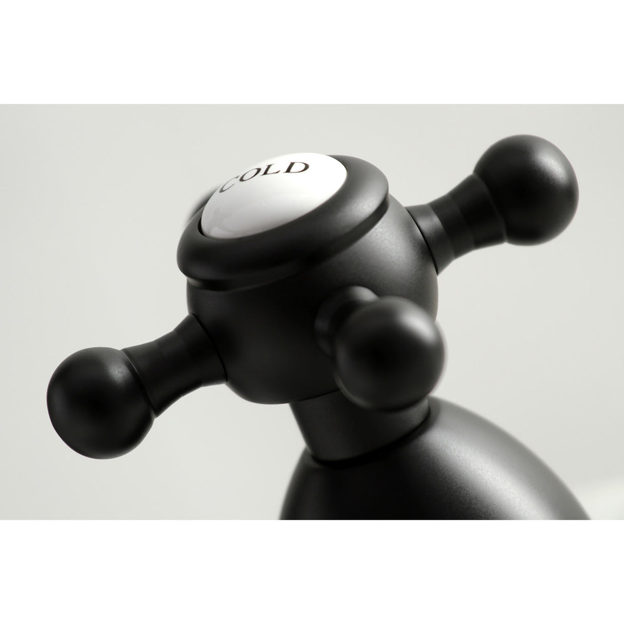 Kingston Brass KS1970BX 8 in. Widespread Bathroom Faucet, Matte Black