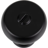 Atlas Homewares Everitt Knob 1 3/16 Inch Matte Black