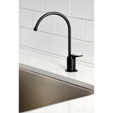 Kingston Brass K6190 Americana Single-Handle Water Filtration Faucet, Matte Black