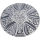 Atlas Homewares Maltese Knob 1 5/8 Inch Pewter