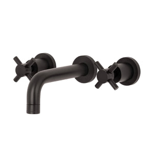 Kingston Brass KS8125DX Concord 2-Handle Wall Mount Bathroom Faucet, Oil Rubbed Bronze