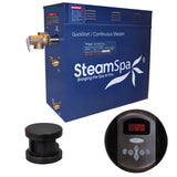 SteamSpa Oasis 7.5 KW QuickStart Acu-Steam Bath Generator Package in Oil Rubbed Bronze OA750OB