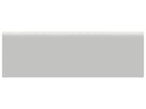 Anatolia Tile 2 X 6 Soho Loft Grey Glossy Glazed Ceramic Wall Bullnose 4002-0117-0 Loft Grey 2x6 Bullnose - premium natural stone mosaic tile from Anatolia Tile, available at PoshHaus showroom in Keene, NH