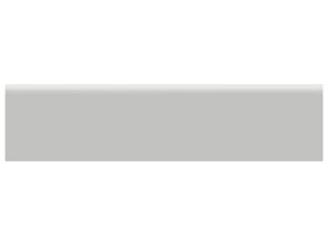 Anatolia Tile 2 X 8 Soho Loft Grey Matte Glazed Ceramic Bullnose 4002-0134-0 Loft Grey 2x8 Bullnose Matte - premium natural stone mosaic tile from Anatolia Tile, available at PoshHaus showroom in Keene, NH