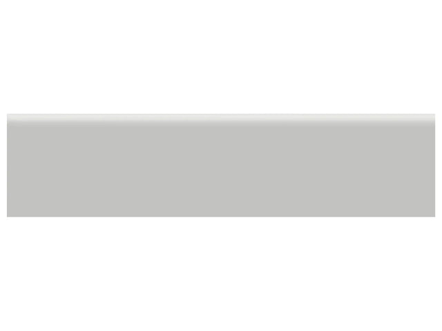 Anatolia Tile 2 X 8 Soho Loft Grey Matte Glazed Ceramic Bullnose 4002-0134-0 Loft Grey 2x8 Bullnose Matte - premium natural stone mosaic tile from Anatolia Tile, available at PoshHaus showroom in Keene, NH