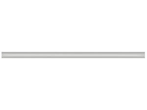Soho Loft Grey Glossy Glazed Ceramic 12-Inch Quarter Round