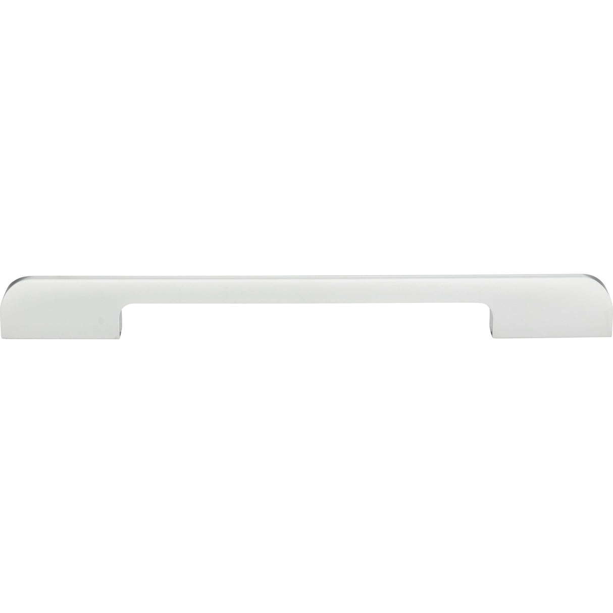 Atlas Homewares Round Thin Pull 8 13/16 Inch (c-c) Matte Chrome