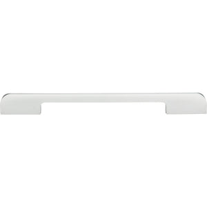 Atlas Homewares Round Thin Pull 8 13/16 Inch (c-c) Matte Chrome