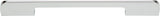 Atlas Homewares Round Thin Pull 7 9/16 Inch (c-c) Polished Chrome