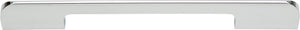 Atlas Homewares Round Thin Pull 7 9/16 Inch (c-c) Polished Chrome