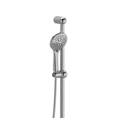 RIOBEL 6006C Handshower Set With 32" Slide Bar and 3-Function Handshower