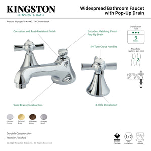 Kingston Brass KS4471ZX 8 in. Widespread Bathroom Faucet, Polished Chrome