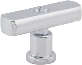 Atlas Homewares Everitt T-Knob 2 Inch Polished Chrome