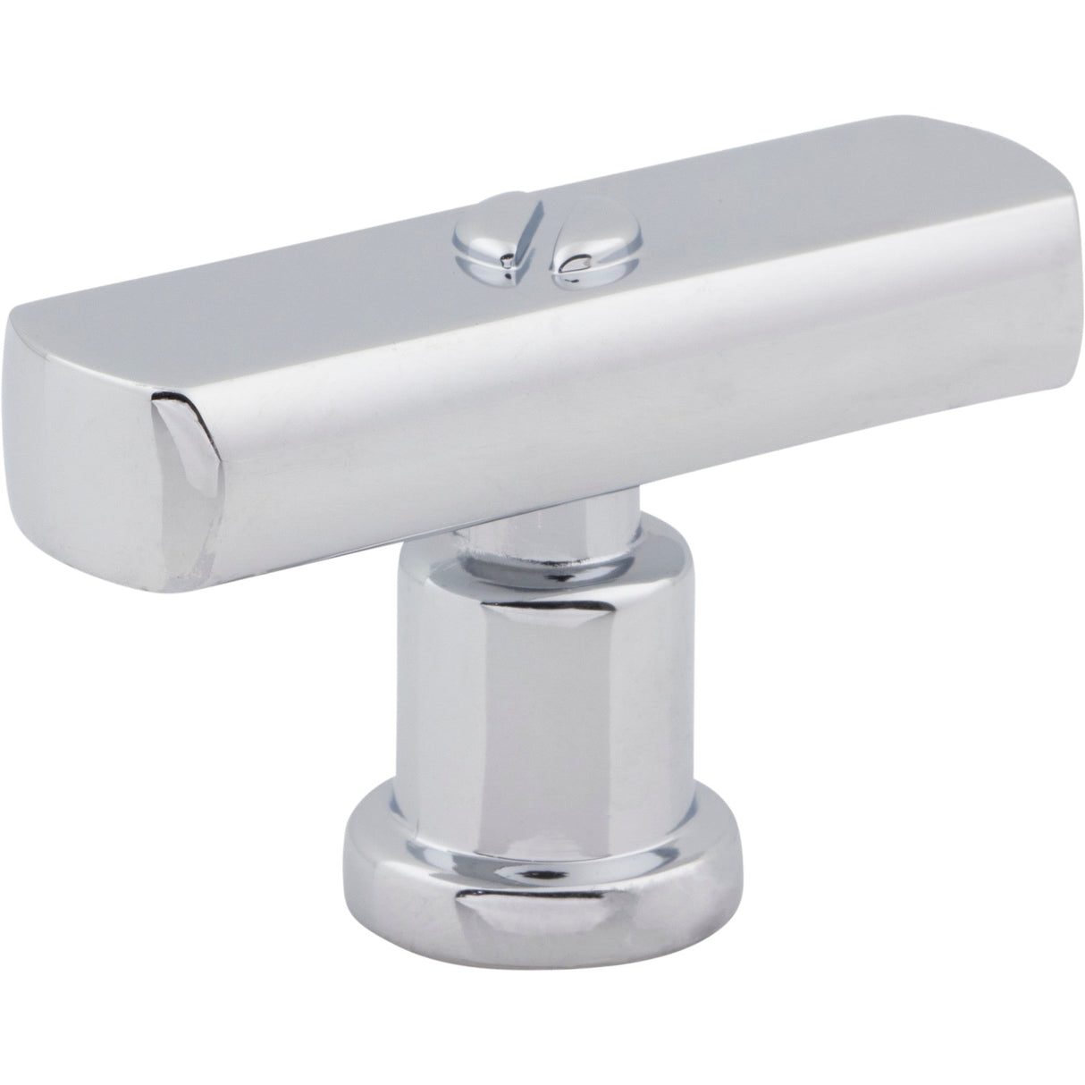 Atlas Homewares Everitt T-Knob 2 Inch Polished Chrome