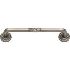 Atlas Homewares Hammered Medallion Pull 5 Inch (c-c) Pewter