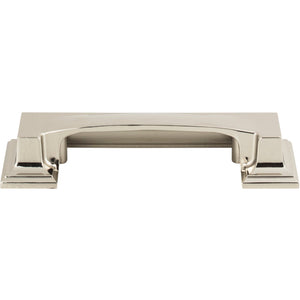Atlas Homewares Sutton Place Cup Pull 3 Inch (c-c) Polished Nickel