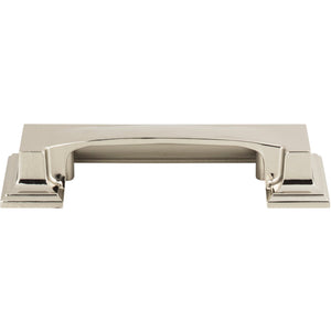 Atlas Homewares Sutton Place Cup Pull 3 Inch (c-c) Polished Nickel