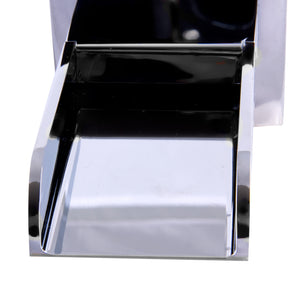 ALFI brand AB1796-PC Polished Chrome Widespread Wall Mounted Modern Waterfall Bathroom Faucet