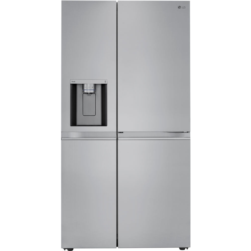 LG LRSDS2706S 27 CF Side-by-Side DID, Dual Ice Maker with Craft Ice