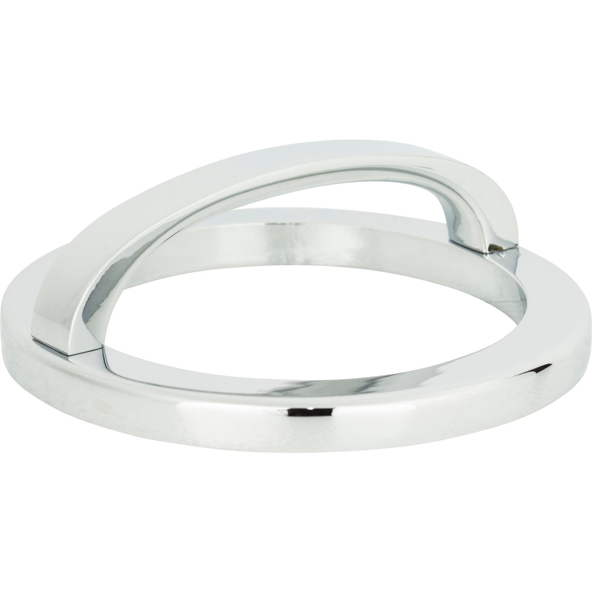 Atlas Homewares Tableau Round Base and Top 3 Inch (c-c) Polished Chrome