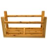 ALFI brand AB4401 26" Solid Wooden Slated Single Person Sitting Bench