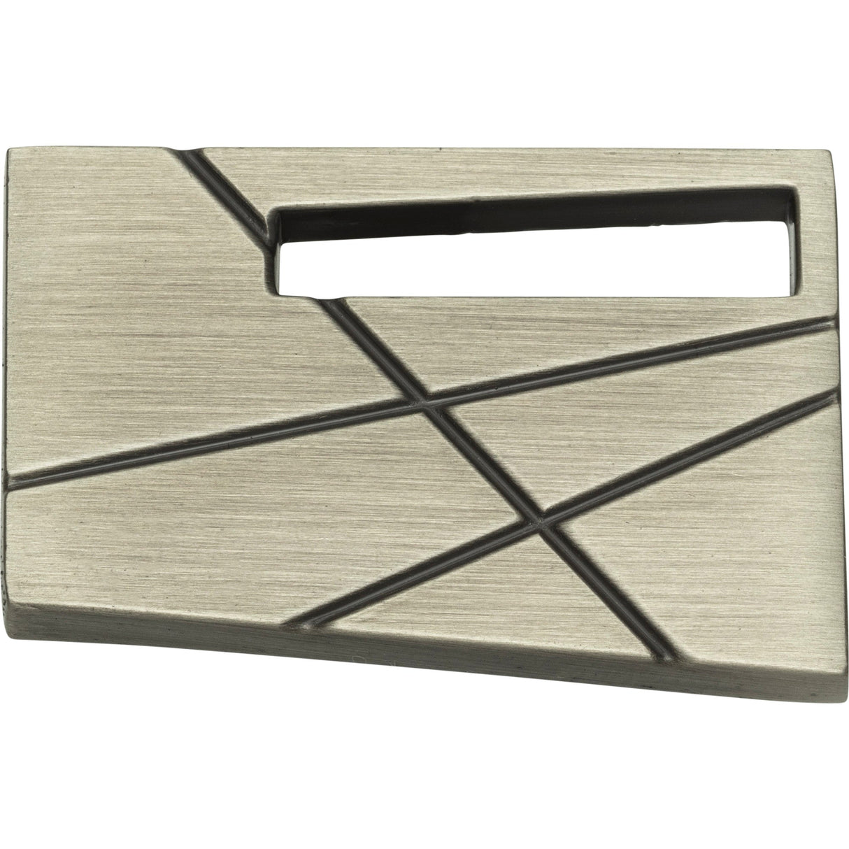 Atlas Homewares Modernist Right Knob 1 3/4 Inch Brushed Nickel