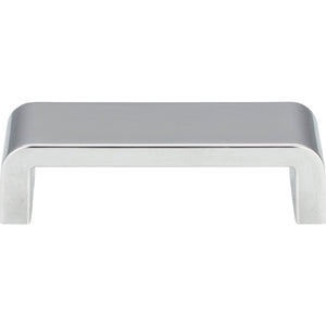 Atlas Homewares Platform Pull 3 3/4 Inch (c-c) Polished Chrome