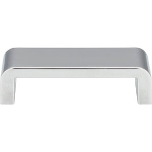 Atlas Homewares Platform Pull 3 3/4 Inch (c-c) Polished Chrome