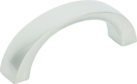 Atlas Homewares Tableau Curved Pull 1 13/16 Inch (c-c) Polished Chrome
