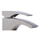 ALFI brand AB1587-BN Tall Brushed Nickel Single Lever Bathroom Faucet