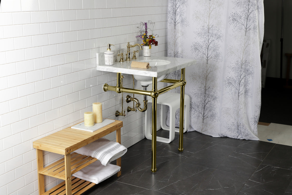 Fauceture FSC1972ACL American Classic Widespread Bathroom Faucet, Polished Brass